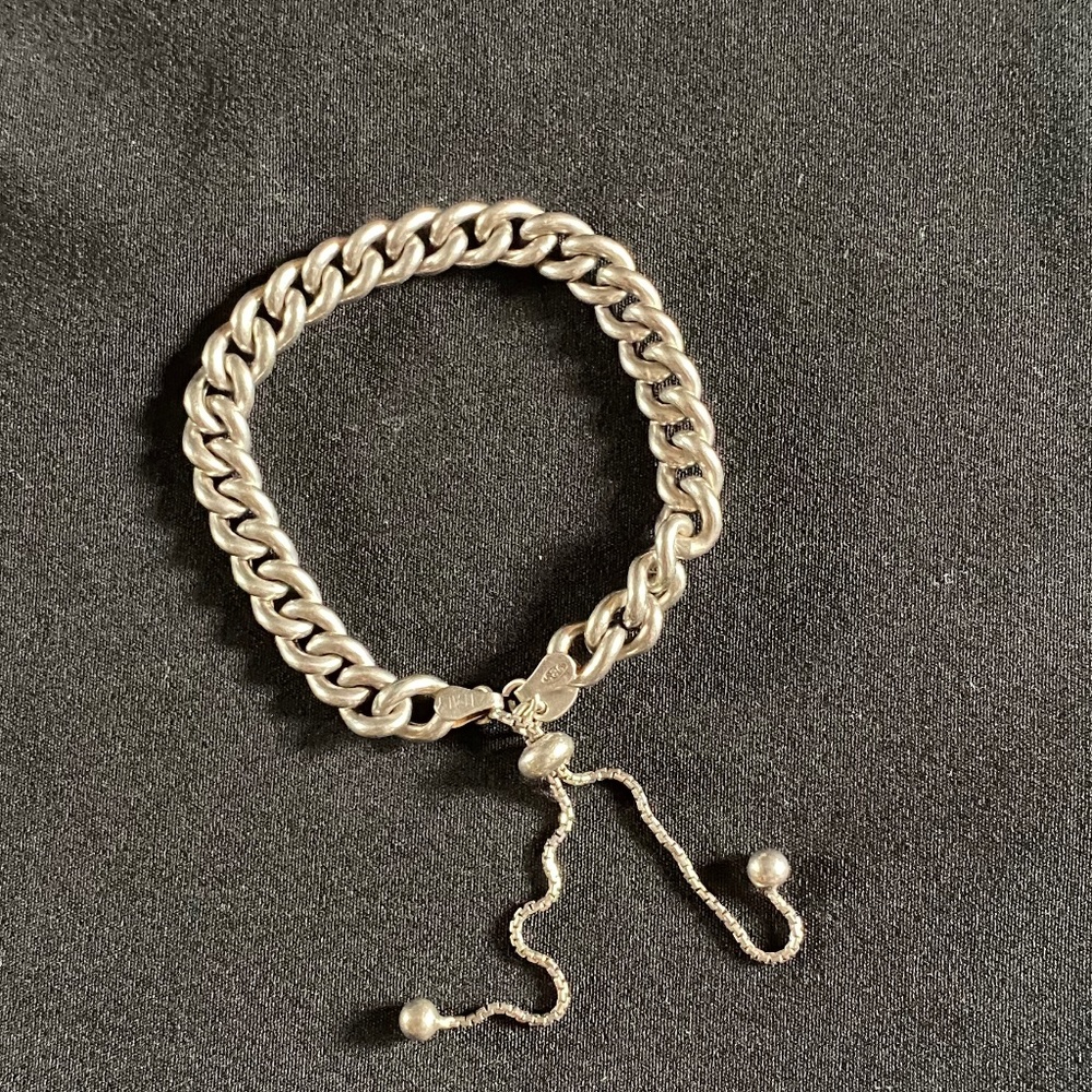 Adjustable Silver Bracelet